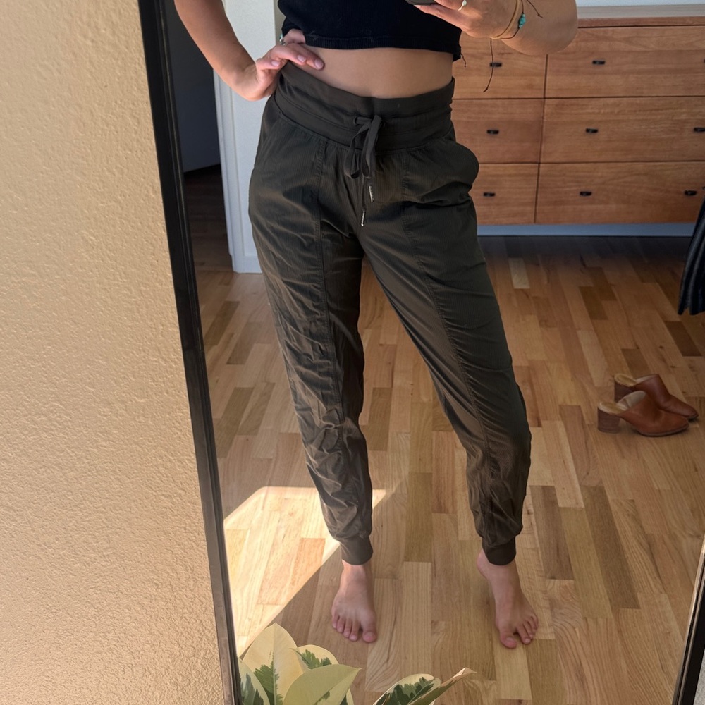 Lululemon Athletica Dark Green Joggers